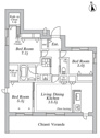 【間取り】 | 設備充実で広々としたお部屋です♪