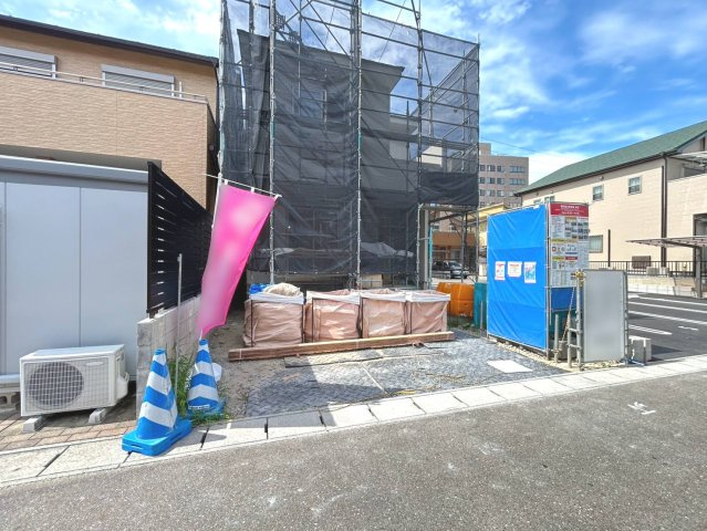 新築戸建　一宮市別明町１期　全３区画分譲の外観|「現地（2026年7月27日）撮影」　
■全体写真　
■ヤマダ不動産　株式会社リライフ　