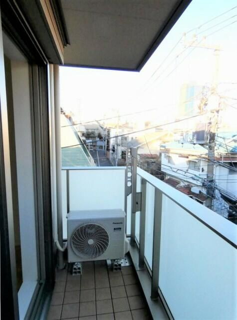 プリュム四谷のバルコニー