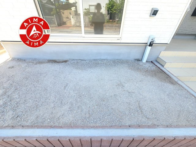 福岡市早良区干隈4丁目第15-2棟（1号棟）の外観|お庭で自由な時間を過ごせます。
