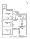 【間取り】 | 設備充実で広々としたお部屋です♪
