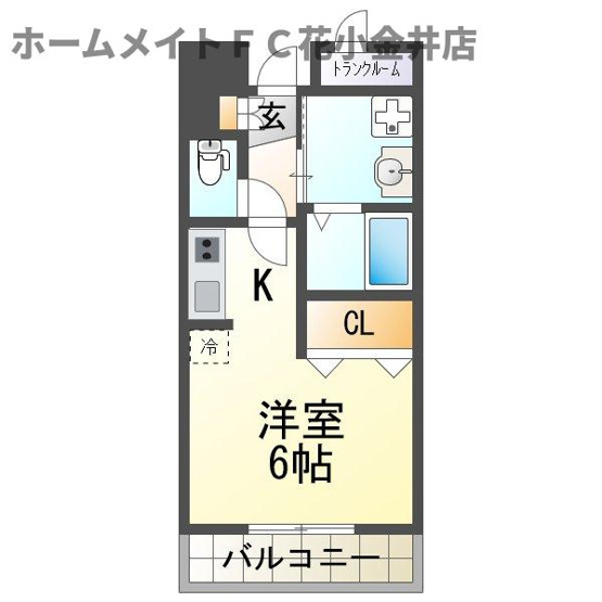 【間取り】 | ディスパシオ　アビタシオン