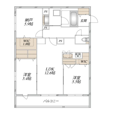 奏　カナデの間取り|★間取り★