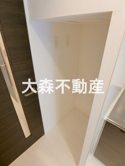 レジディア大森Ⅱのキッチン|冷蔵庫置き場