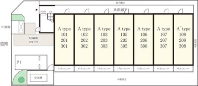 【区画図】 | リブリ・FUKU