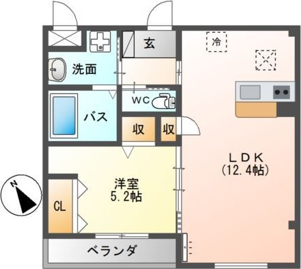 ＳＩＭＡ笹丘（シマササオカ）の間取り