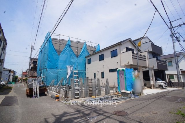 【前面道路含む現地写真】 | 東大阪市中鴻池町2丁目 | 前面道路☆【南側幅員約5.4ｍ×東側幅員約3.9ｍ】