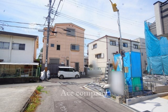【前面道路含む現地写真】 | 東大阪市中鴻池町2丁目 | 【東側幅員約3.9ｍ☆】
