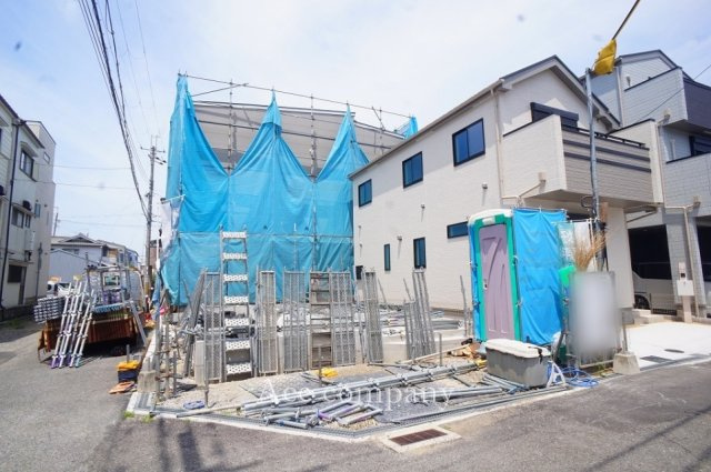 【外観】 | 東大阪市中鴻池町2丁目 | 南東角地☆2階建て♪地震に強い家！設計＆建設住宅性能評価付き☆ローン返済目安：月々約101018円（頭金0円、変動金利0.875％、返済期間40年、ボーナス払い無しで試算しています）