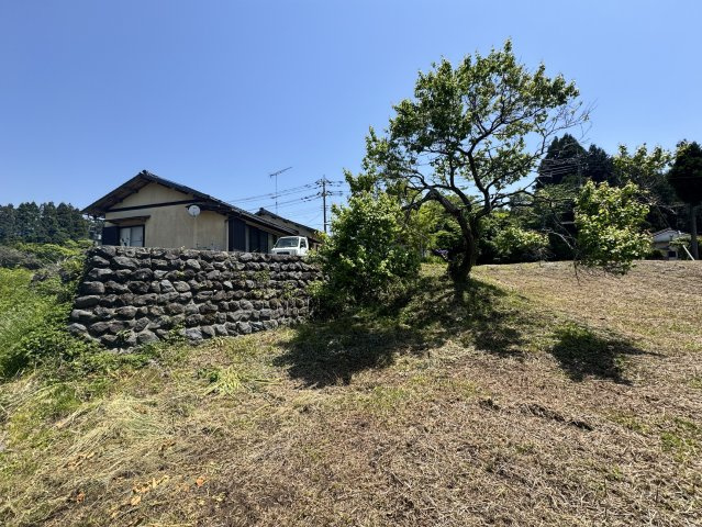 富士宮市猪之頭　平屋　中古戸建の庭