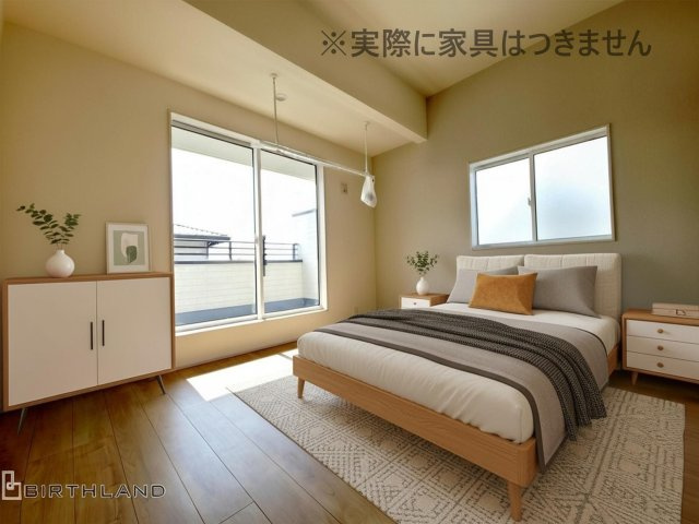 新築戸建・新築建売　伊勢崎市豊城町　殖蓮小学校・殖蓮中学校の外観