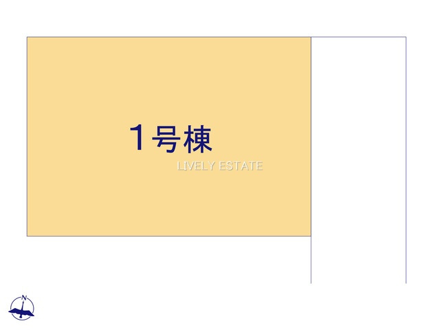 越谷市伊原2丁目 新築分譲住宅の区画図