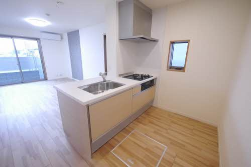 熊本市東区神園２丁目の賃貸マンションのキッチン