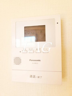 【セキュリティ】 | ラ・ブロッサム | モニター付きインターフォンです。（同仕様です。）