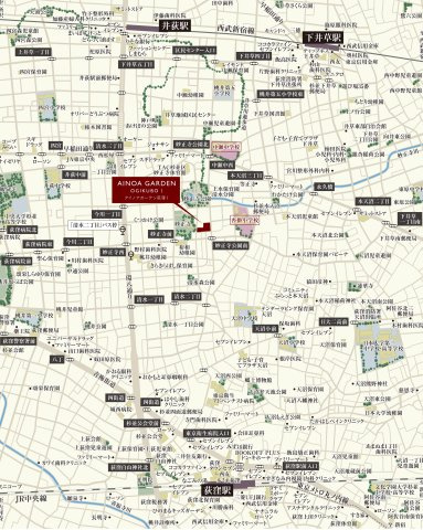 杉並区清水3丁目 全18区画 10号地のその他|杉並区清水３-4-25(カーナビにご入力ください♪)