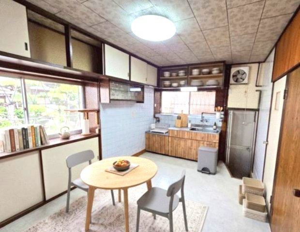 長田区堀切町のキッチン|約7.5帖DK　(家具・小物はイメージ画像です)