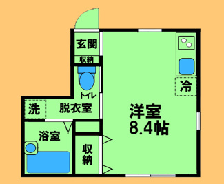 【間取り】 | シュガーハウスⅠ