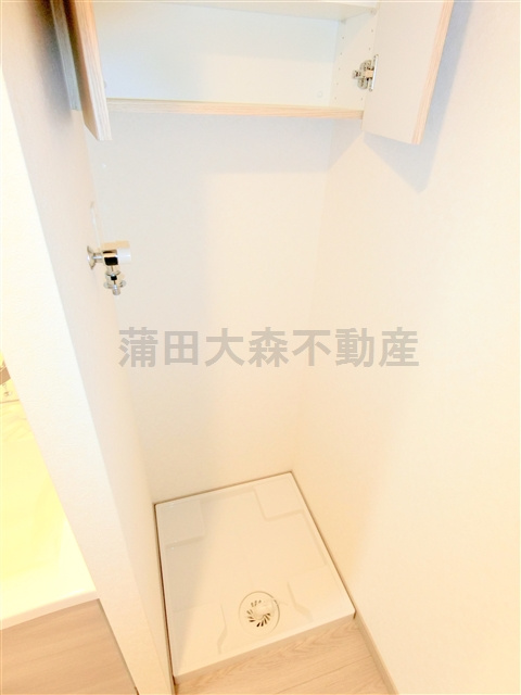 ルーブル大鳥居六番館の設備|洗濯機置き場
