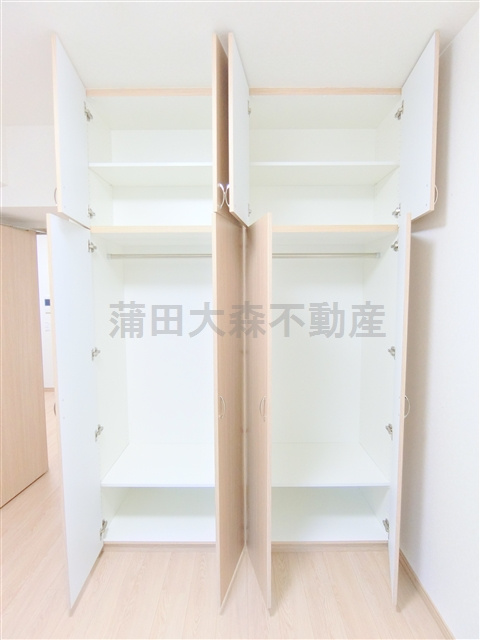 ルーブル大鳥居六番館の収納|収納　クローゼット