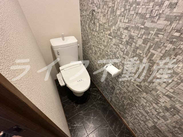 Gradito東石切のトイレ|コンパクトで使いやすいトイレです