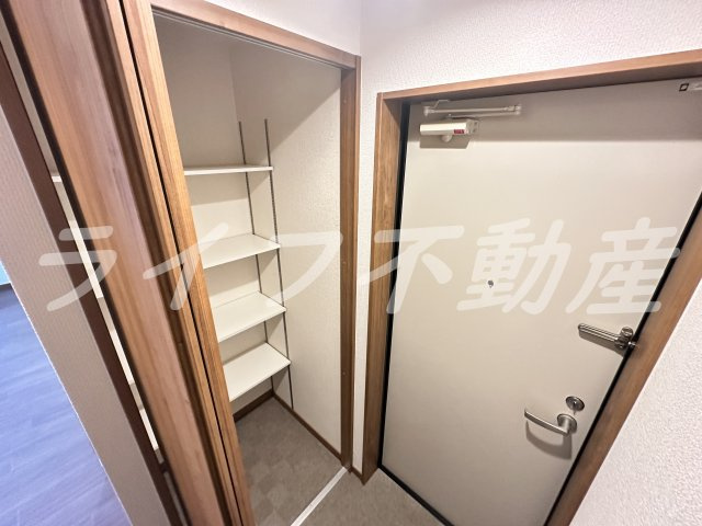 Gradito東石切の収納|大きなものも収納できそうです