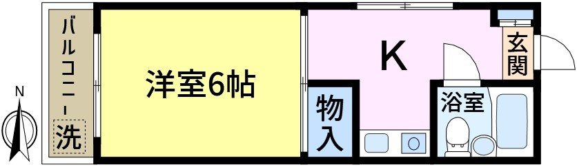 エメラルドマンションの間取り