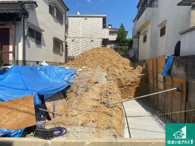 ★29(土)30(日)現地見学可能！★城陽市富野森山　限定1邸の外観|周辺は落ち着いた街並みの住宅地！子育てがしやすい住環境です！まだ未完成ですが、現地でしかわからない事もございます。是非一度ご覧ください。