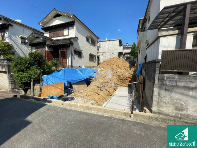 ★29(土)30(日)現地見学可能！★城陽市富野森山　限定1邸の外観|周辺は落ち着いた街並みの住宅地！子育てがしやすい住環境です！まだ未完成ですが、現地でしかわからない事もございます。是非一度ご覧ください。