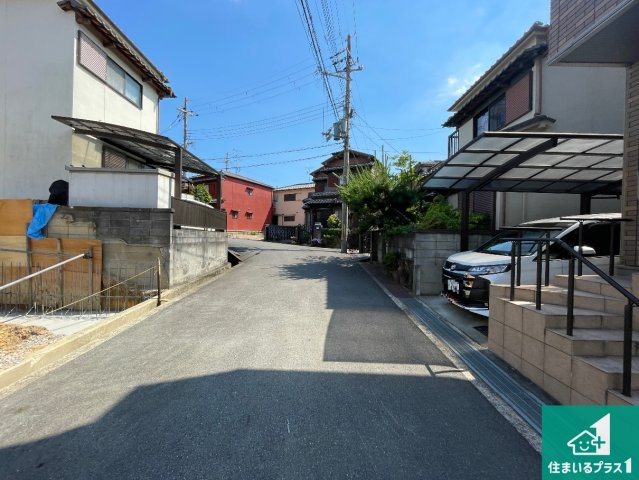 ★29(土)30(日)現地見学可能！★城陽市富野森山　限定1邸の前面道路含む現地写真|現在建築中！落ち着いた街並みで新生活を始めることが出来そう！周辺の物件も併せてご紹介させて頂きます！