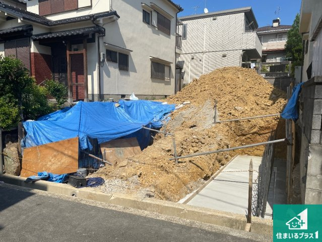 ★29(土)30(日)現地見学可能！★城陽市富野森山　限定1邸の外観|周辺は落ち着いた街並みの住宅地！子育てがしやすい住環境です！まだ未完成ですが、現地でしかわからない事もございます。是非一度ご覧ください。