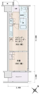 【間取り】 | エスティメゾン豊洲レジデンスC棟