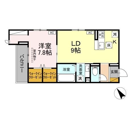 Cradleの間取り
