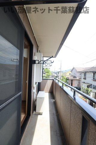 アーバンコートのバルコニー|バルコニー付きです