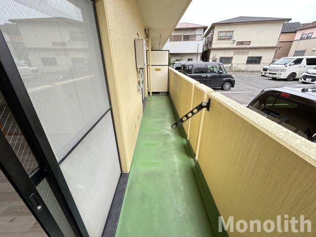 エントピア福泉のバルコニー