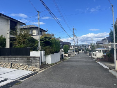 【前面道路含む現地写真】 | 奈良市朱雀5丁目　～全1区画～