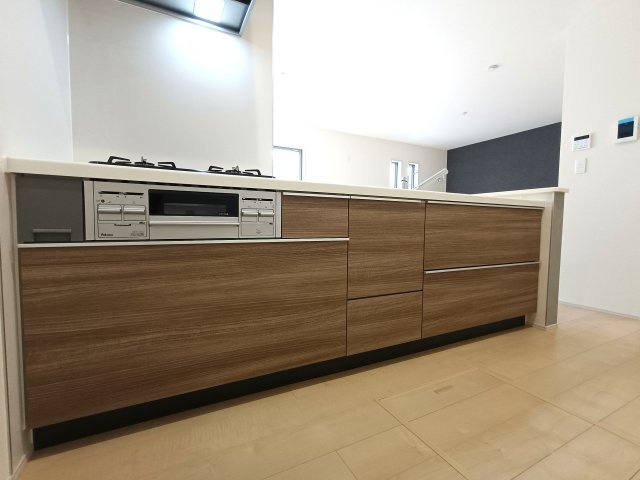三郷市　新和4丁目　新築戸建　全2棟のキッチン|使いやすいキッチンです