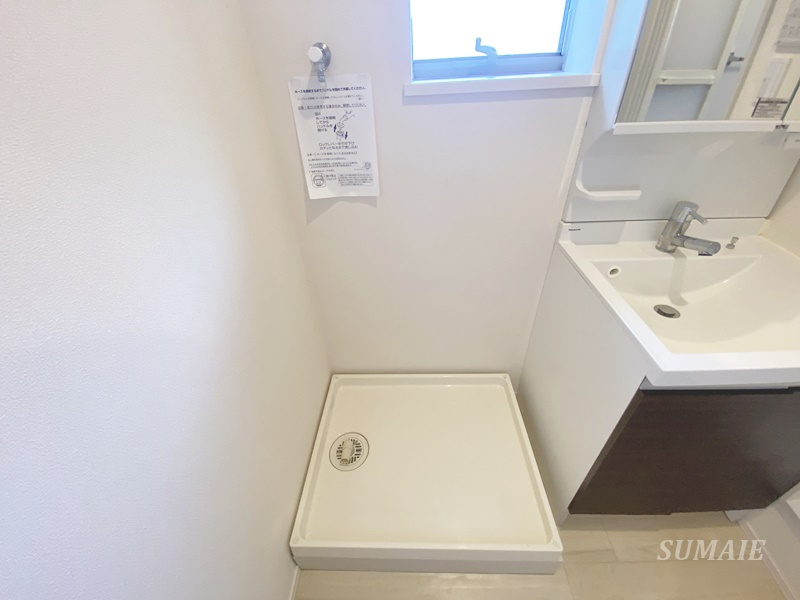 さいたま市中央区鈴谷４丁目の賃貸マンションの洗面所|洗濯機置き場☆