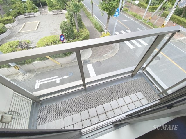 さいたま市中央区鈴谷４丁目の賃貸マンションのバルコニー|お洗濯にも便利なバルコニー付き☆