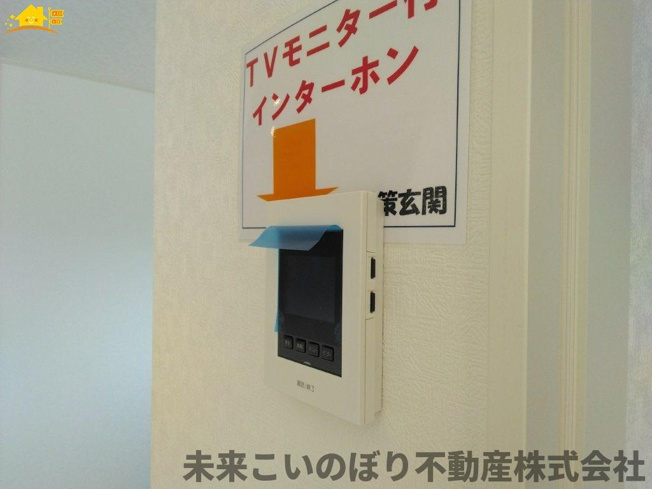 【防犯設備】 | Cradle garden加須市南町第3　1号棟