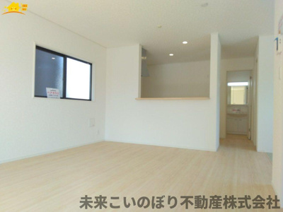 【居間・リビング】 | Cradle garden加須市南町第3　1号棟 | ゆったり過ごせるリビングです