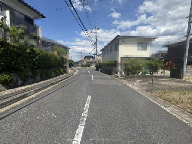 【売土地】大津市赤尾町の前面道路含む現地写真
