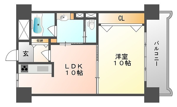 【間取り】 | クリスタルハイツ