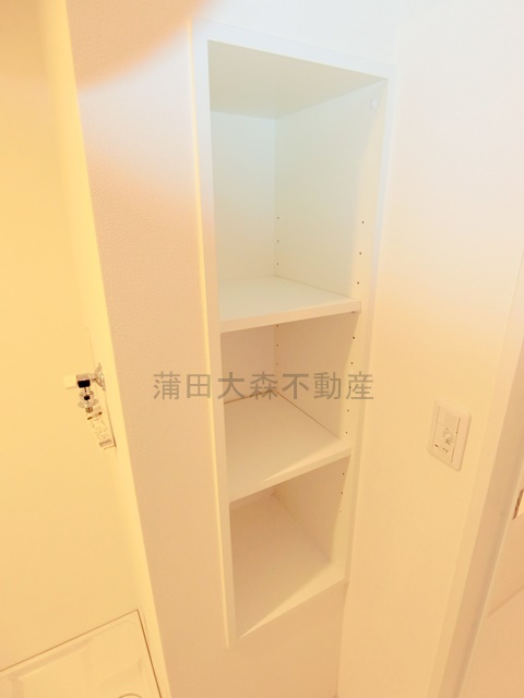 グリーンテラス久が原の収納|洗面所収納