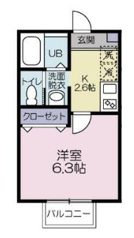 川口市南鳩ヶ谷１丁目のアパート