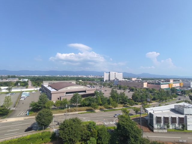 長岡市寺島町の賃貸マンションの展望