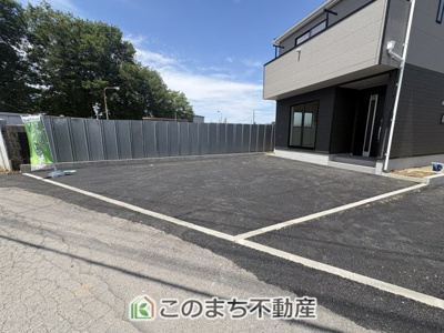 【駐車場】 | CRADLE GARDEN古河市諸川第9　 | お車は横並びに駐車可能☆