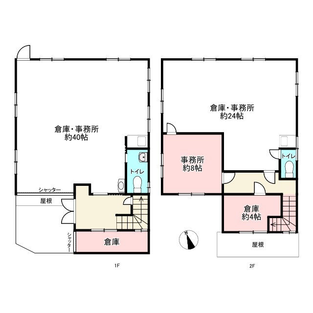 【売事務所・工場・倉庫】大津市国分2丁目