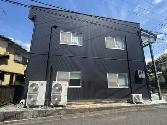 【売事務所・工場・倉庫】大津市国分2丁目の外観|落ち着いた雰囲気の外観です
