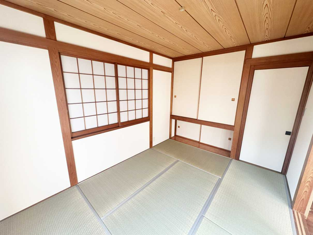 松戸市松戸戸建の和室|い草の香りが落ち着く素敵な和室です