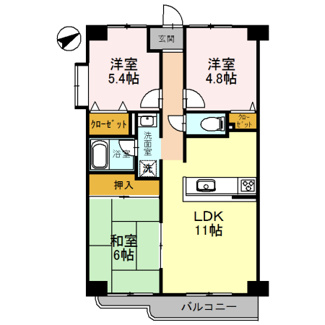 【間取り】 | フェリーチェ和泉